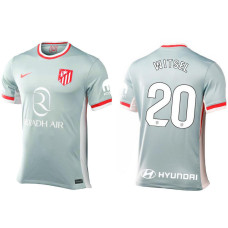 Atletico Madrid 2024-25 Away Grey WITSEL - 20 Replica Jersey