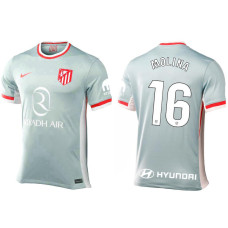 Women Atletico Madrid 2024-25 Away Grey MOLINA - 16 Authentic Jersey